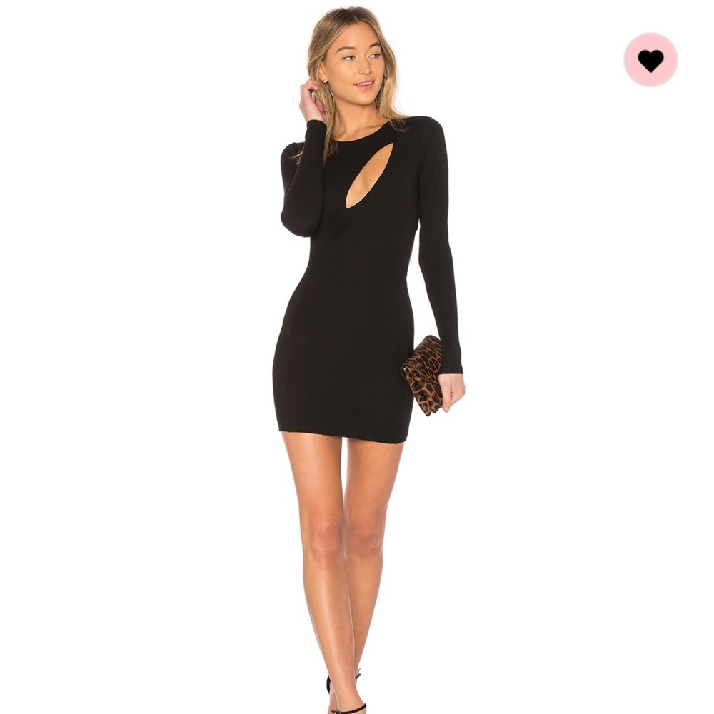 H:ours Taylor cut out mini dress